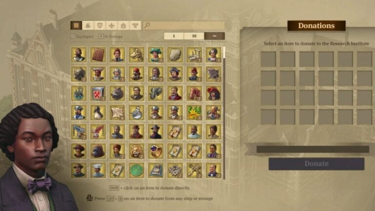 Everything You Need to Know About Character Items in Anno 1800