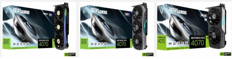 Manufacturers leak card details ahead of Nvidia RTX 4070 launch date