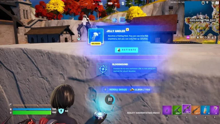 Fortnite vaults Jelly Angler Reality Augment, set for future return
