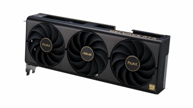 ASUS Announces ProArt GeForce RTX 4080/4070 Ti GPUs for Creators