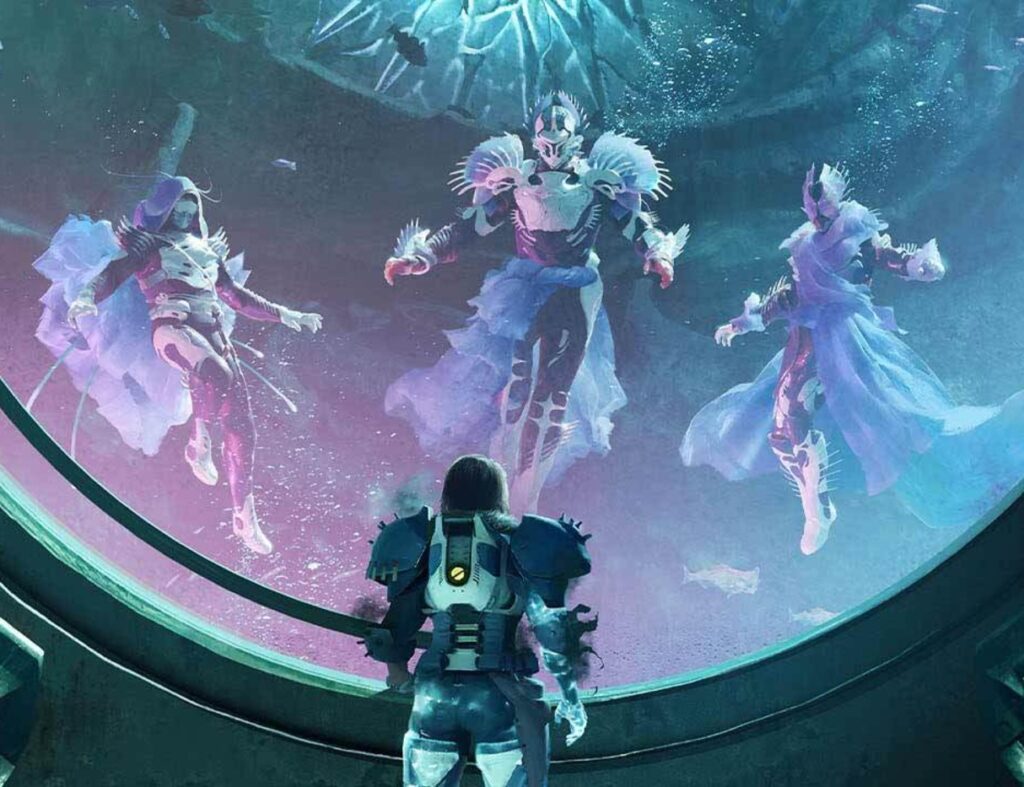 Destiny 2’s Season of the Deep trailer teases underwater Titan