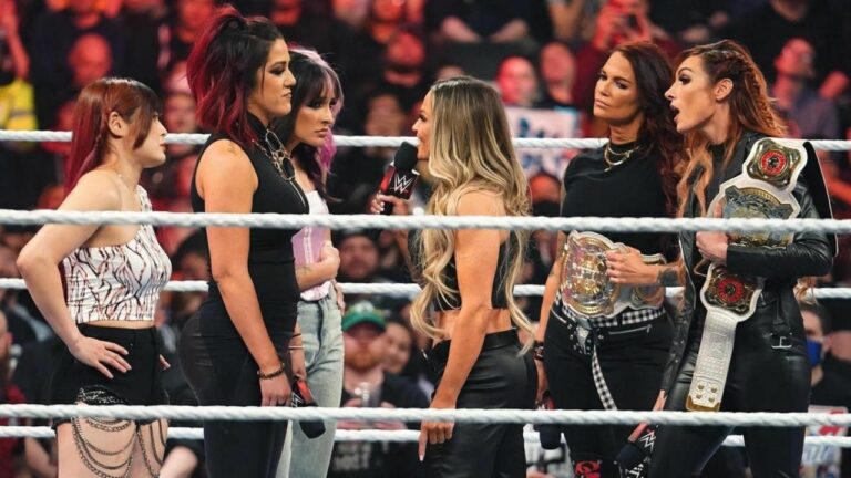 Trish Stratus shocks Becky Lynch at the WWE Night of Champions