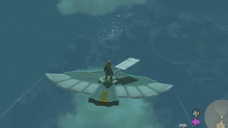 ¿Cómo usar el ala Zonai en Zelda: Tears of the Kingdom?