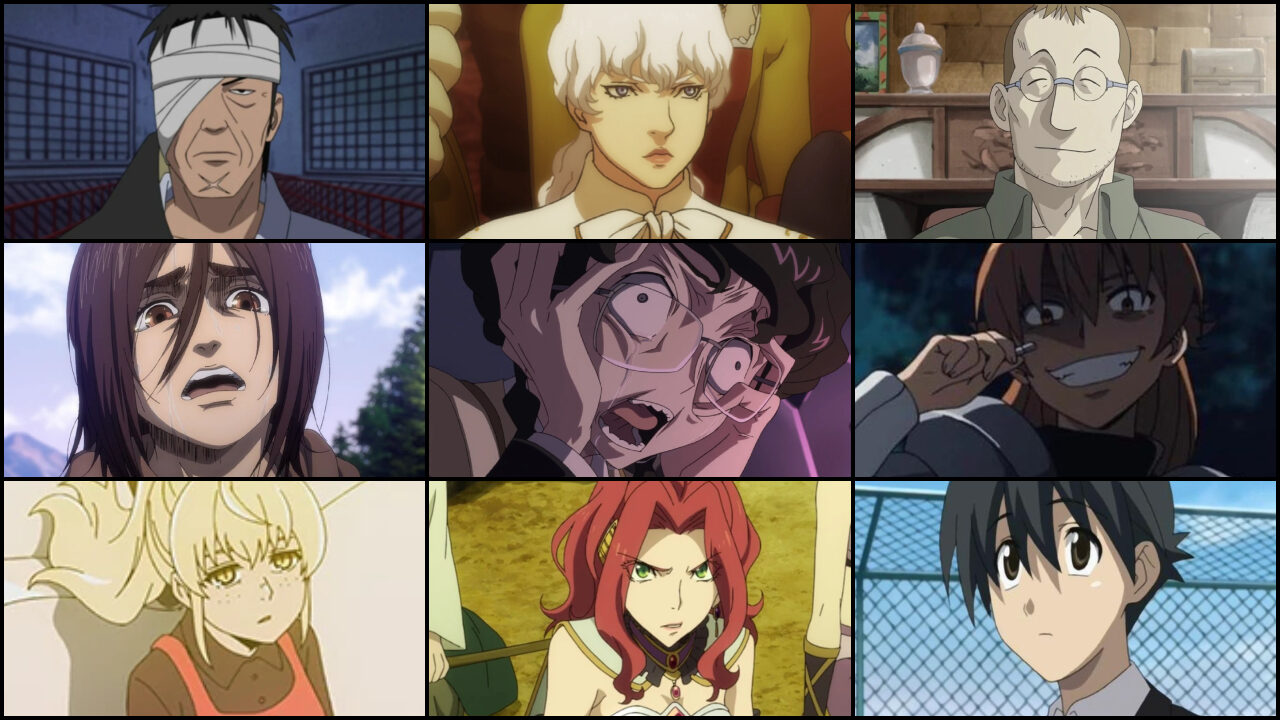 Quem é o personagem de anime mais odiado de todos os tempos? Capa dos 10 principais papéis repulsivos