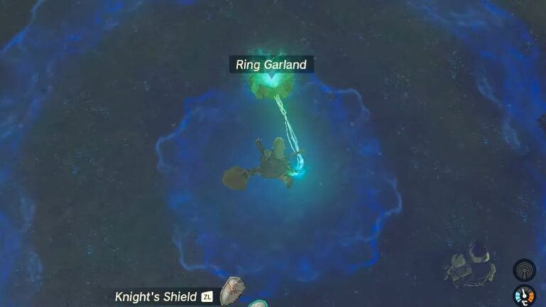 Um guia fácil para usar o Ring Garland em Zelda: Tears of the Kingdom