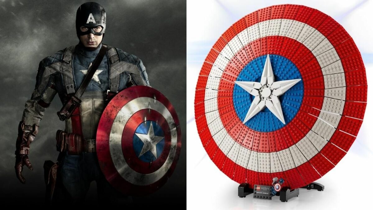 LEGO’s New Set: Captain America’s Shield Almost as Big as the Real Thing