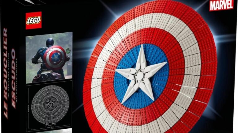 LEGO’s New Set: Captain America’s Shield Almost as Big as the Real Thin