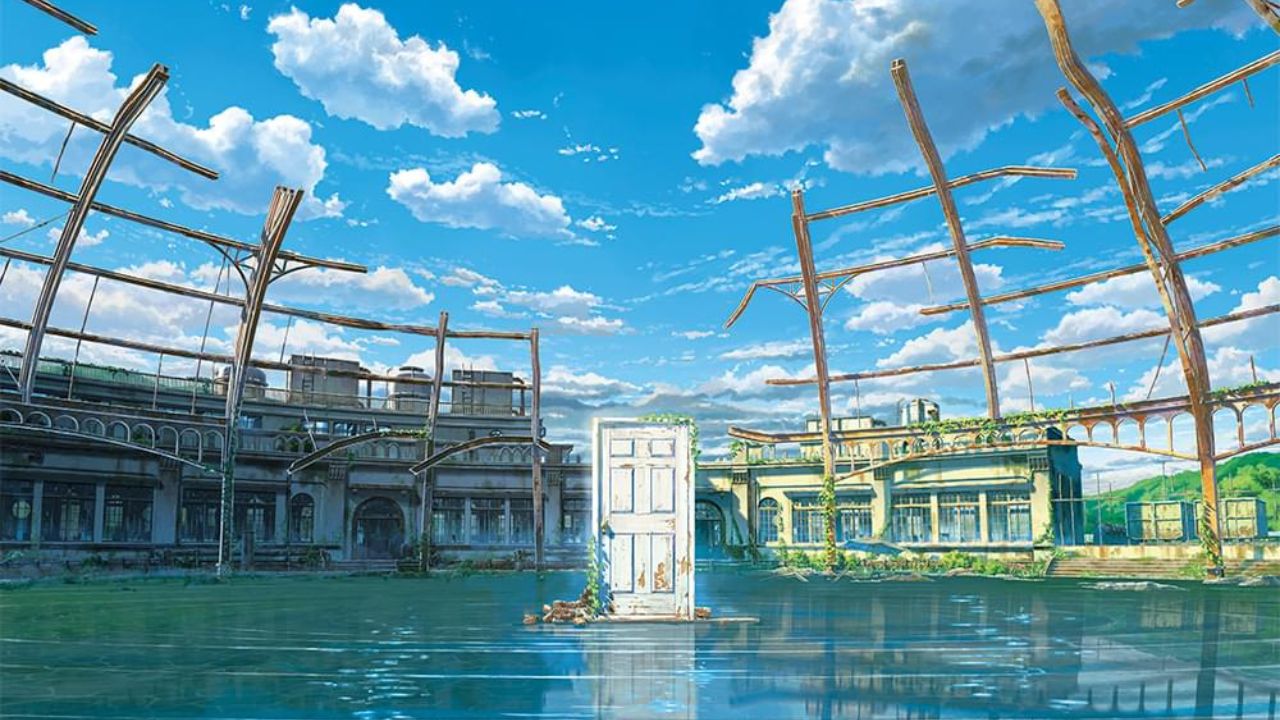Old Doors and Other Pieces Appear in Locations Depicted in ‘Suzume’ cover