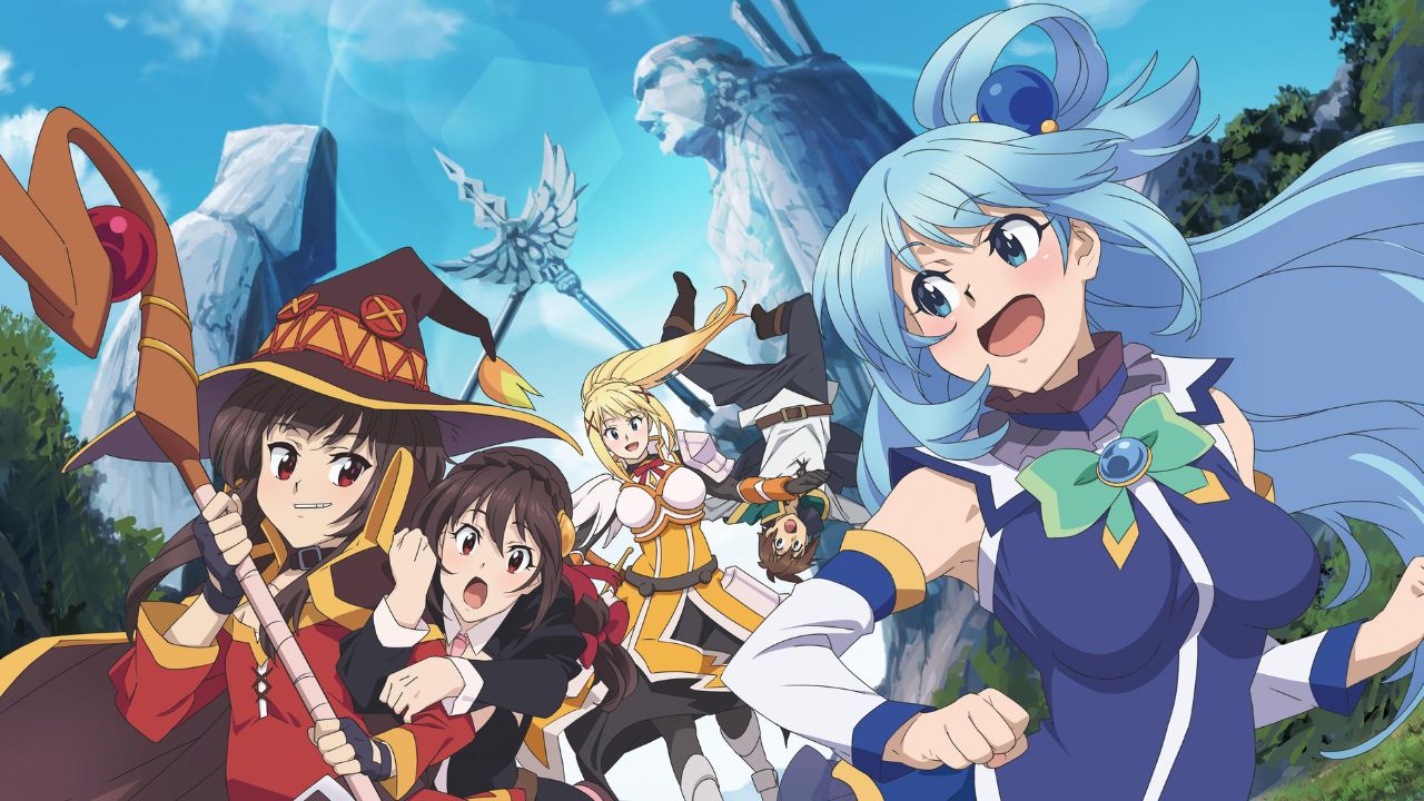 Después de seis años, la temporada 3 de KonoSuba finalmente regresará en la portada de 2024