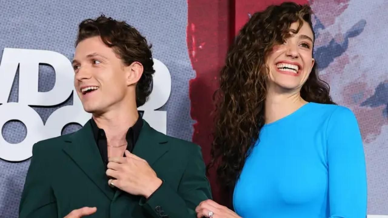 Emmy Rossum Defends Her Casting as Tom Holland’s Mom in The Crowded Room cover