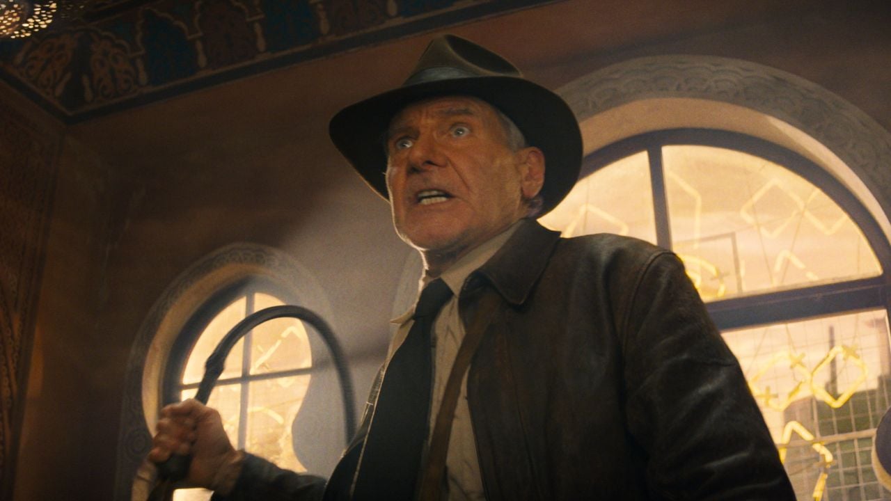 Keine Post-Credits-Szene im Cover von „Indiana Jones und Dial of Destiny“.