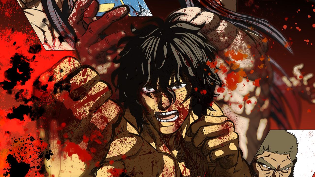 A segunda temporada de 'Kengan Ashura' ganha um tema OP energizante e esportivo pela capa do SIM