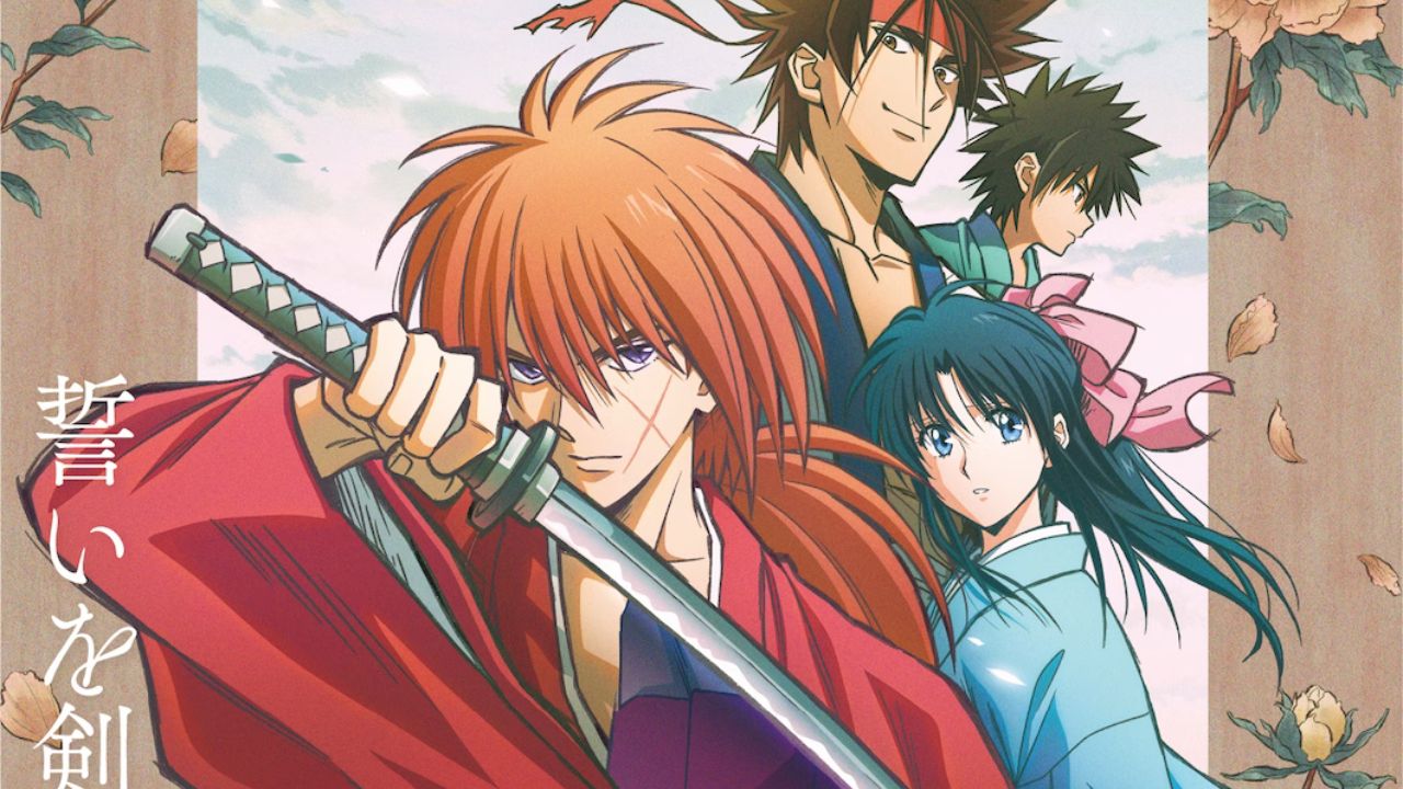 'Rurouni Kenshin' junta-se à programação de verão da Crunchyroll com três outras capas de anime