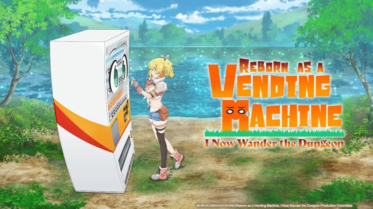 Conheça o elenco e a equipe inglesa do anime 'Reborn as a Vending Machine'