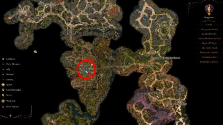 Onde encontrar Ferro Infernal? Guia de localização do Baldur's Gate 3