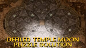 Solución del rompecabezas del suelo de la luna del templo profanado – Guía de Baldur's Gate 3