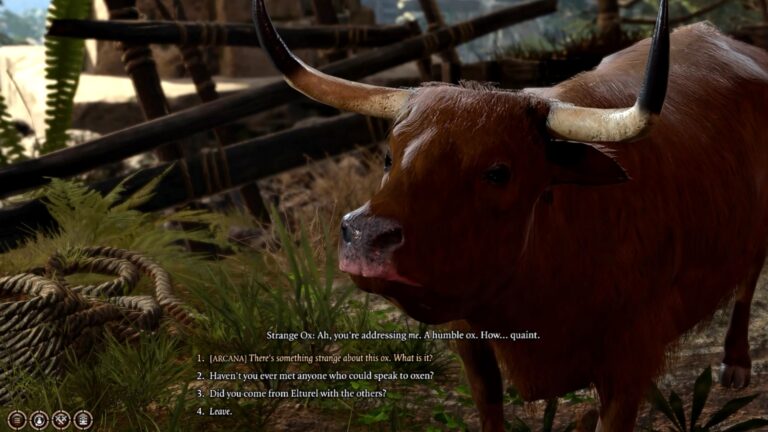What is the mysterious Strange Ox in Druid Grove? – Baldur's Gate 3