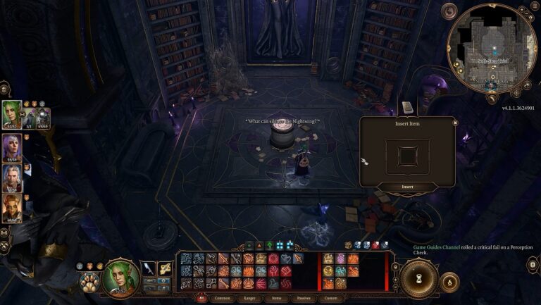 How to solve the Silent Library puzzle? - Baldur's Gate 3 