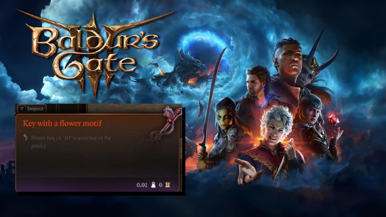 A Guide to Find the Strange Flower Key: How to use it? Baldur’s Gate 3 cover