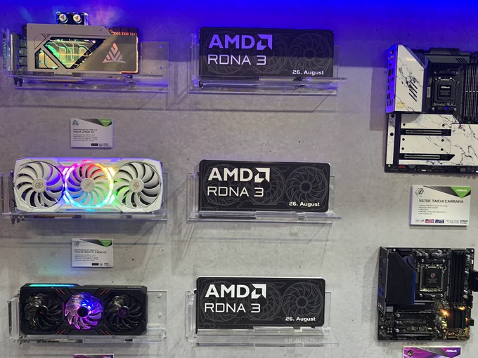 AMD’s upcoming graphics cards teased by ASRock at their Gamescom booth