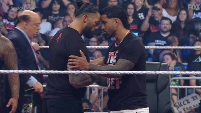 Roman Reigns derrota a Jey Uso y retiene el título de combate tribal