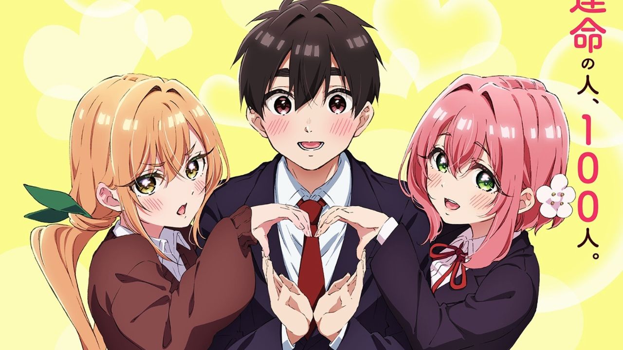 New Promo Video for Harem Anime ‘100 Kanojo’ Previews Opening Song cover