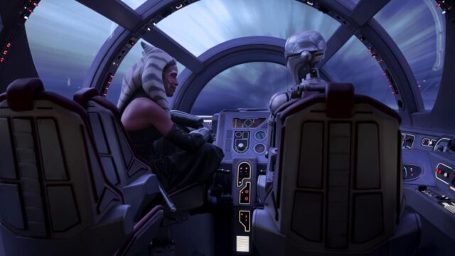 What happens at the end of Ahsoka Episode 4? 