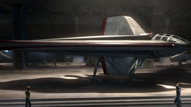 Cómo ILM recreó el transbordador Jedi T-6 de Las Guerras Clon para Ahsoka