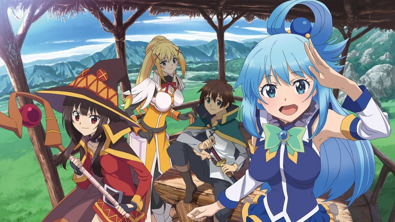 New PV for Season 3 and a New Movie Announced for Parody Anime ‘KonoSuba’ cover