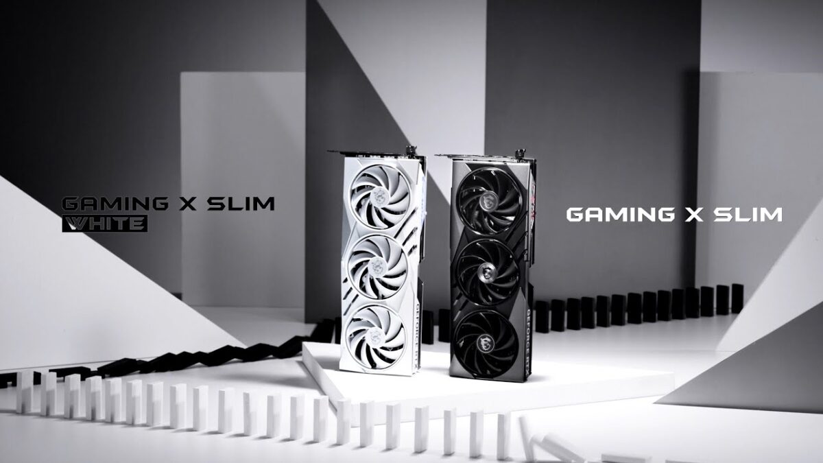 MSI releases 20 cards for the GAMING X SLIM from RTX 4060Ti to RTX 4090
