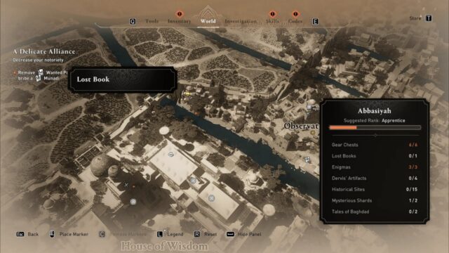 Alle verlorenen Bücher finden – Assassin's Creed Mirage Location Guide