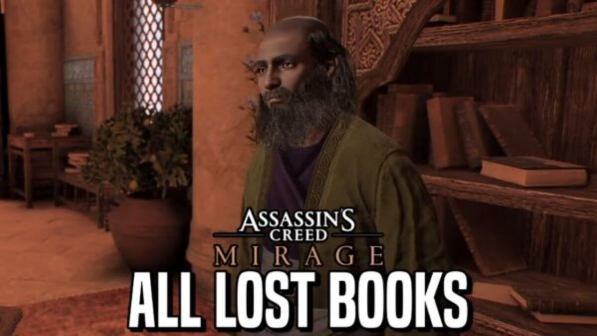 Alle verlorenen Bücher finden – Assassin's Creed Mirage Location Guide