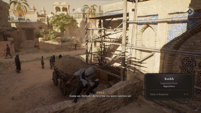 Assassin’s Creed Mirage side quest shows Basim’s future apprentice