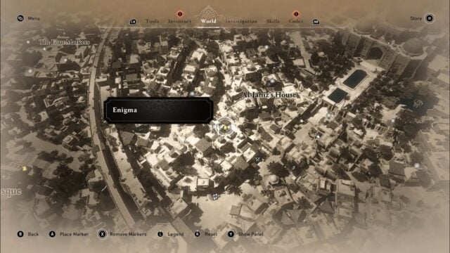 Where to find all Enigma in AC Mirage? Solution Guide
