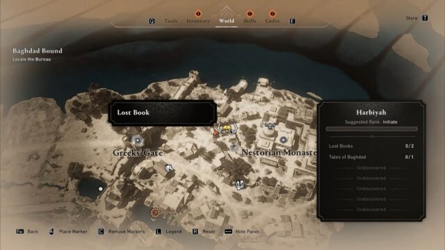 Alle verlorenen Bücher finden – Assassin's Creed Mirage Location Guide