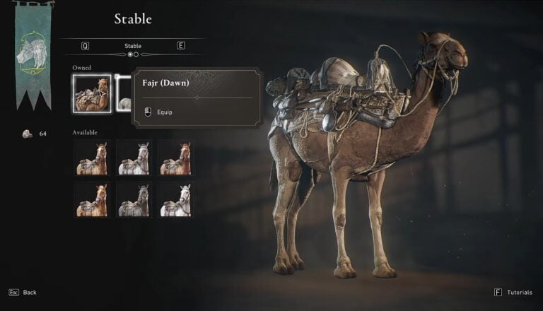 Easy Guide to Get & Customize Mounts in Assassin's Creed Mirage 