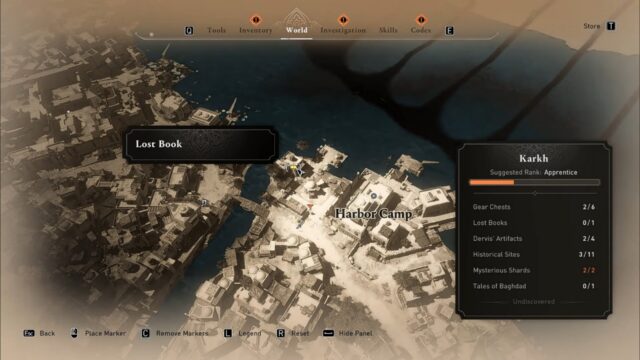 Alle verlorenen Bücher finden – Assassin's Creed Mirage Location Guide