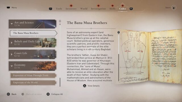 Breaking News The Banu Musa Brothers Historical Situation Place - Assassin's Creed Mirage