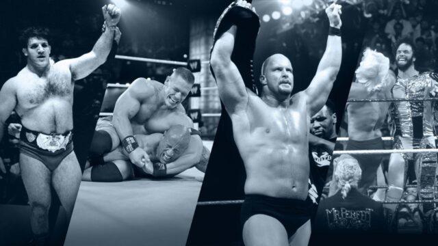 Os maiores campeões e vice-campeões da história recente para os atuais cinturões da WWE