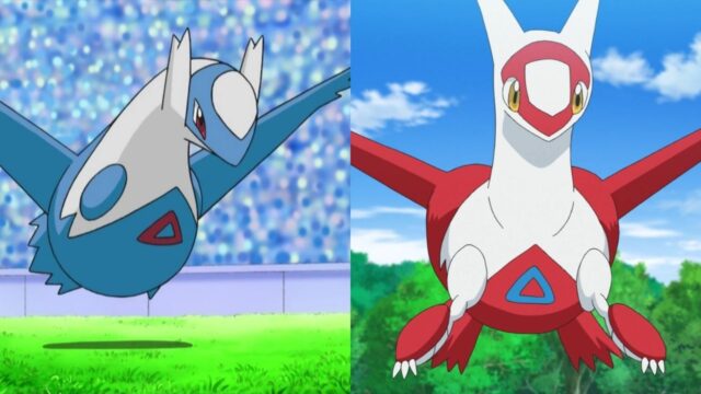 Latios y Latias Pokémon Anime