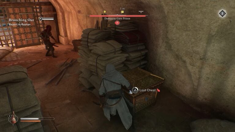 How to find the Damascus Gate Prison Gear Chest? - AC Mirage