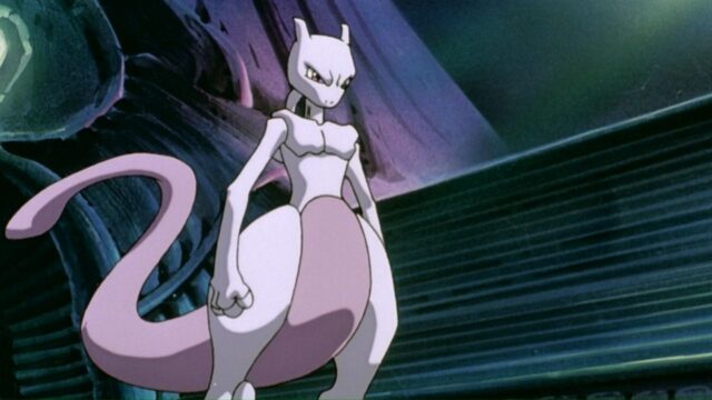 Anime Pokémon Mewtwo