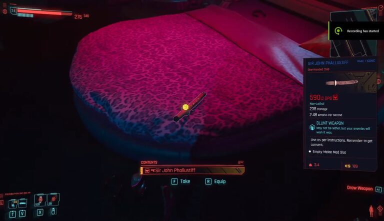 Was ist das beste Ergebnis der Quest „The Pickup“ in Cyberpunk 2077?