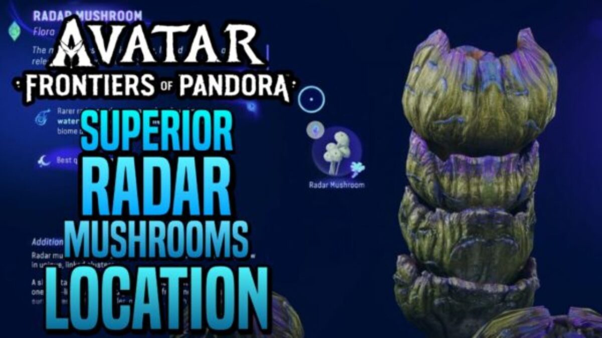 Um guia para obter cogumelos de radar superiores em Avatar: Frontiers of Pandora