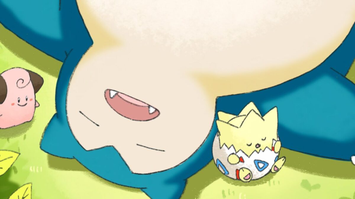 Короткометражное аниме Polygon, состоящее из четырех частей, включает «Спящий покемон, Снорлакс»