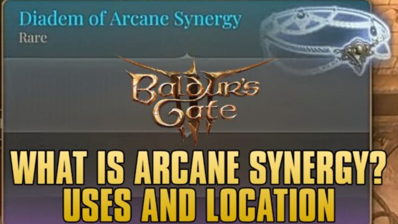 Was ist Arcane Synergy?: Verwendung und Standort – Cover von Baldur's Gate 3