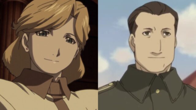 Dietlinde Eckhart e Karl Haushofer Fullmetal Alchemist 2003 anime