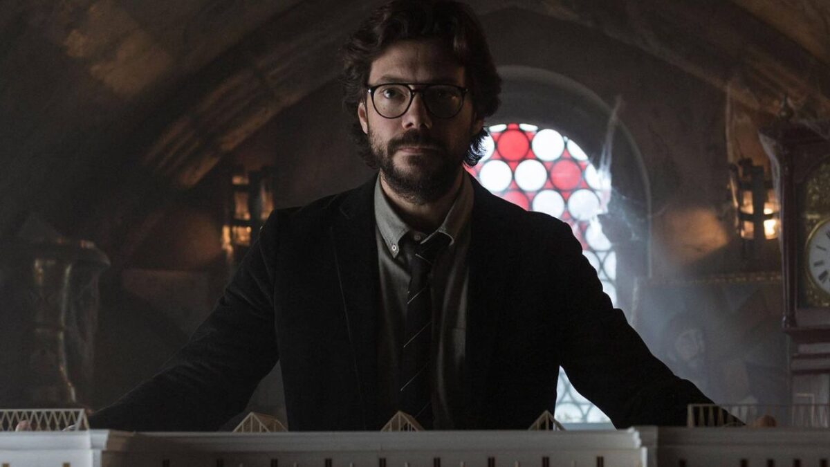 Who came up with the idea of the heists in Money Heist?