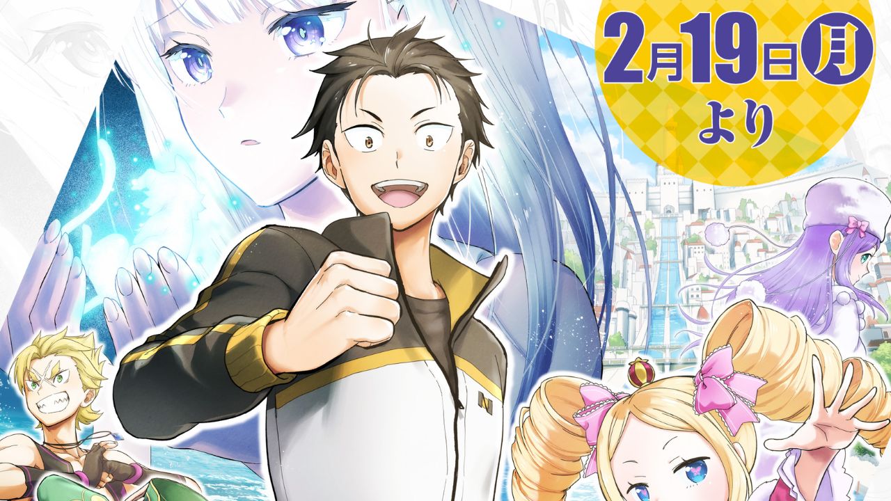 Cover des Mangas „Re: Zero“ zur Adaption des 5. Arc of the Light Novel im Februar 2024