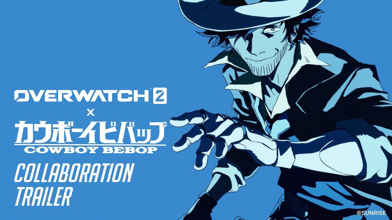 Overwatch two developers announce a collaboration with the anime Cowboy Bebop cover